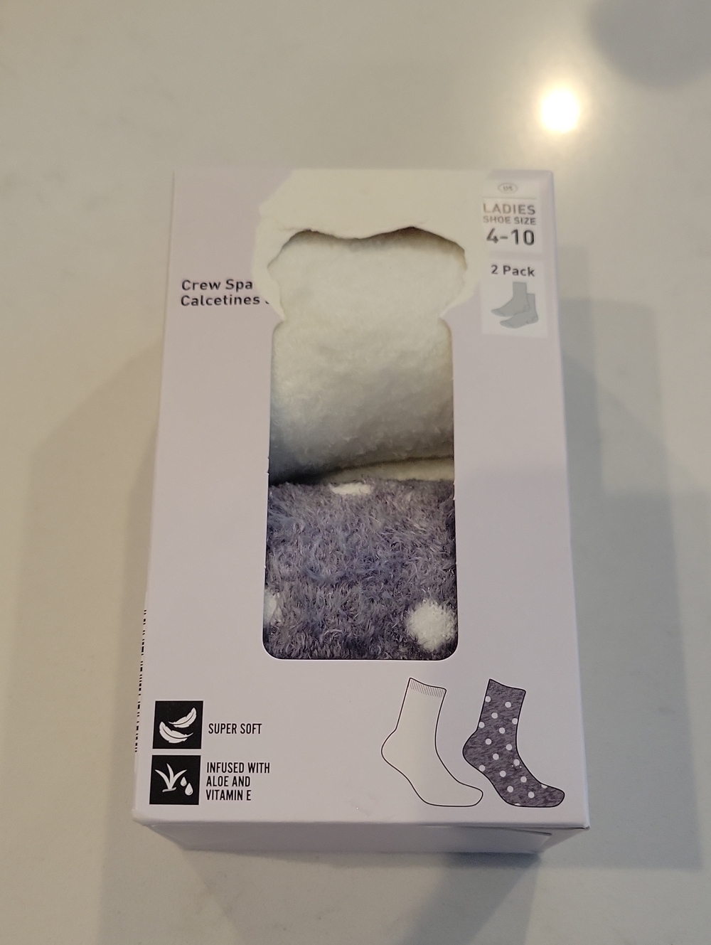 Serra Crew Spa Socks